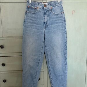 Madewell Sky Blue High Rise Women's Jeans